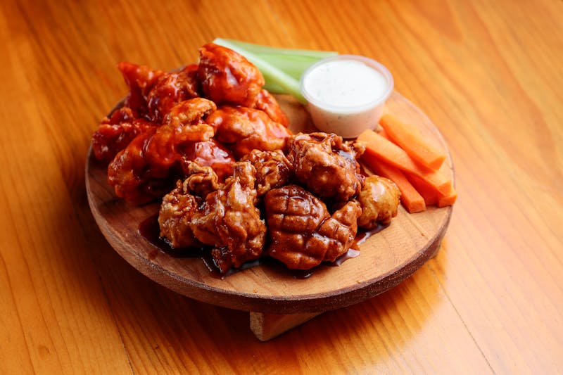 Signature Wing Platter - crispy wings in multiple sauces